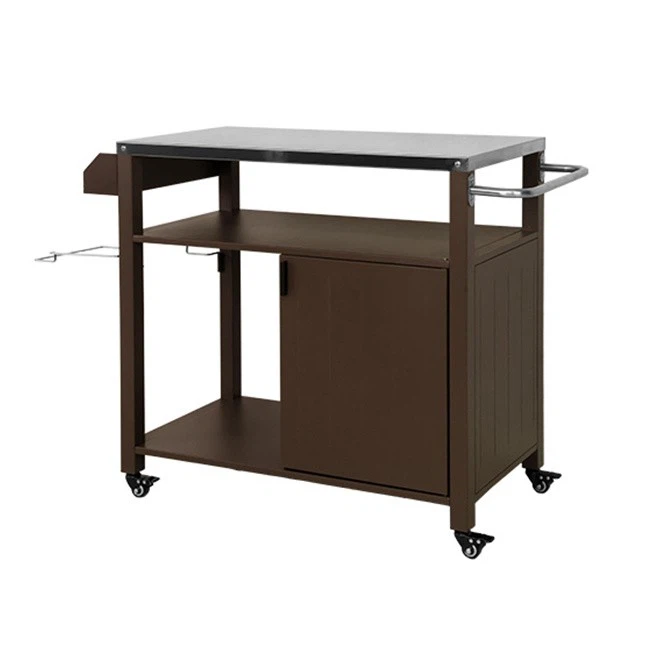 Outdoor Grill Cart with Storage