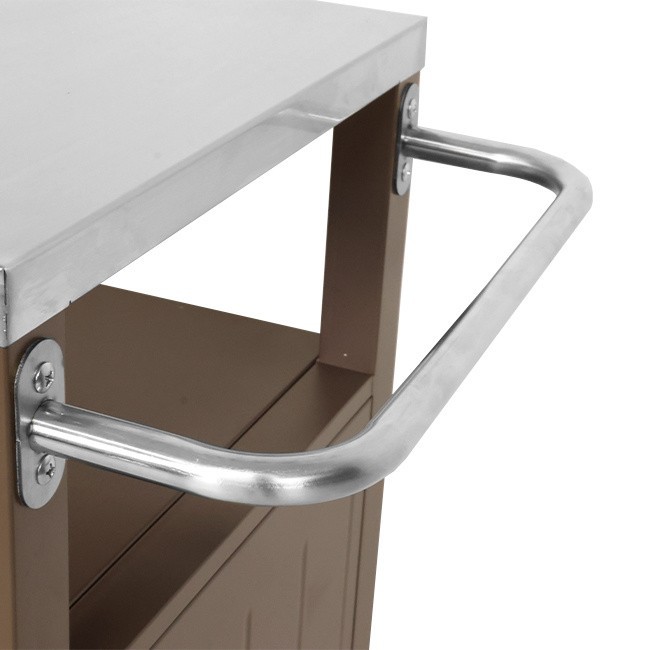 Outdoor Grill Cart with Storage