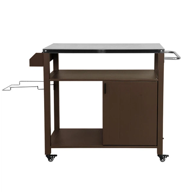 Outdoor Grill Cart with Storage