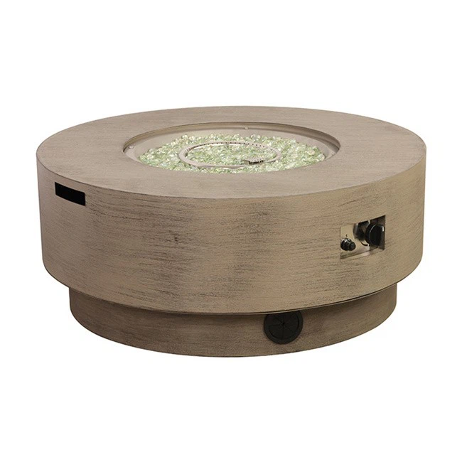 Round Concrete Gas Fire Pit best